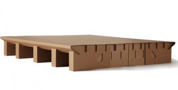 Кровать Paperpedic из картона