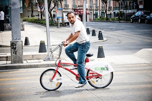 EcoBici - программа проката велосипедов в Мехико