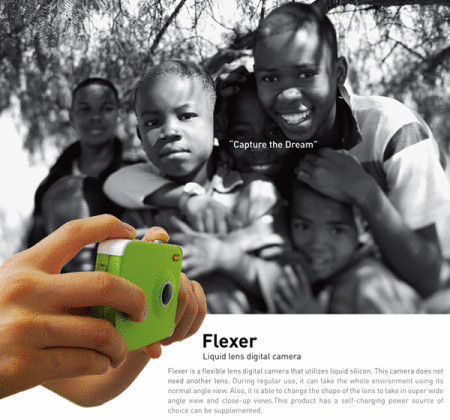 Фотоаппарат Flexer с жидкими линзами