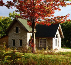 Домик в стиле cordwood:  возможность возвести дом практически в одиночку!