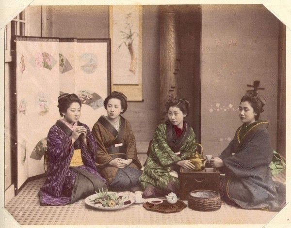 Фотографии  Японии в цвете  возрастом 100 лет