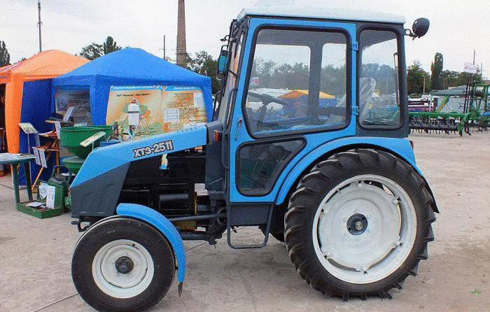 Широкой общественности представили электрический трактор на выставке «АГРО-2014»