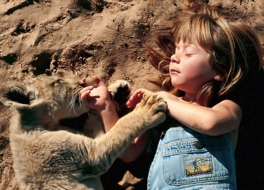 Девочка,которая  росла  среди диких животных +видео