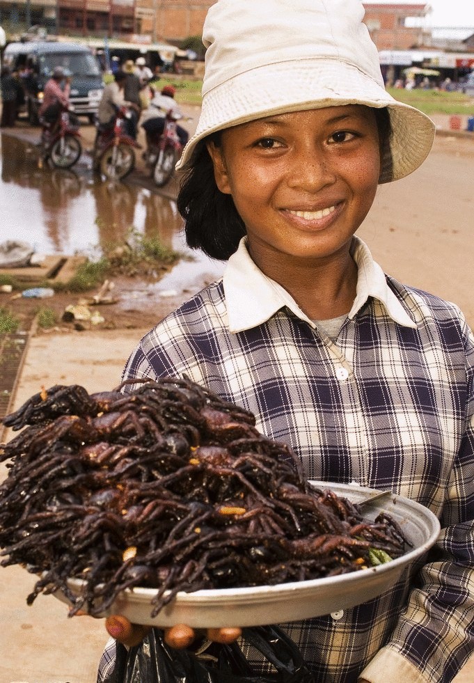 Камбоджийский деликатес