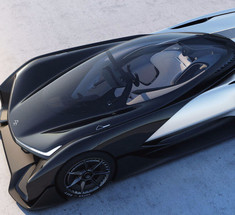 Серийный электромобиль Faraday Future покажет на CES 2017