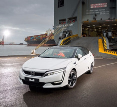 Седан Honda Clarity Fuel Cell на топливных элементах добрался до Европы