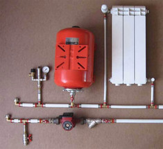 Отопление с принудительной циркуляцией: схема и подбор оборудования  