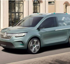 Компания Renault показала новый электрический фургон