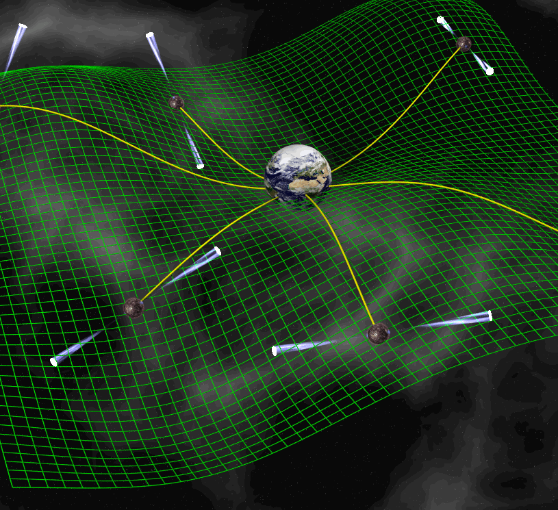 Связанное пространство. Пульсары + гравитационные волны. Гравитация изображение. Гравитация звёзд. Генератор гравитационных волн.