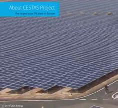 Фотоэлектрическая станция Cestas — крупнейшая  в Европе