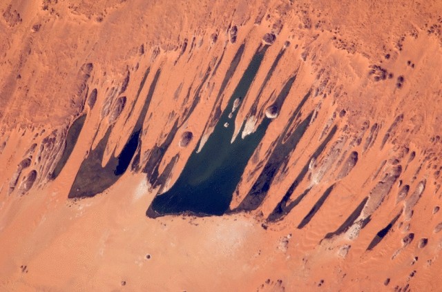 Унианга – система озер посреди пустыни Сахара
