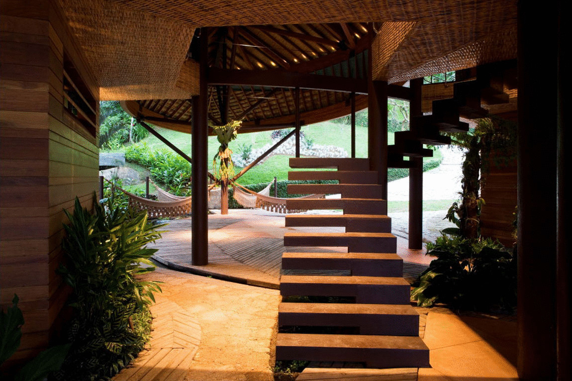 В Бразилии построили дом-листок