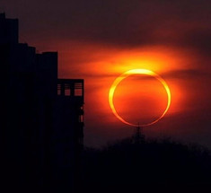 Кольцеобразное Солнечное затмение 1 сентября 2016 года