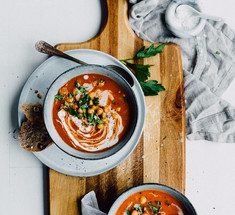 Как приготовить томатный суп-пюре из нута