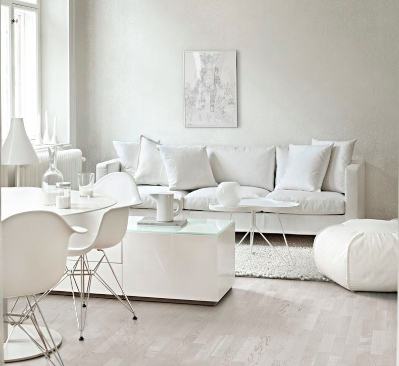 Белая комната что делать. Белый интерьер. Полукруглая белая комната. Стиль лагом. Райский интерьер белый