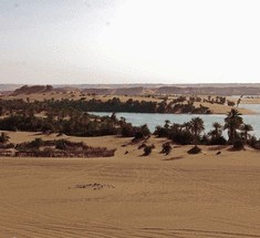Озера посреди пустыни