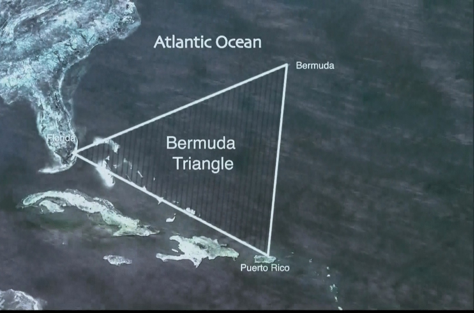 Пирамиды на дне Бермудского треугольника
