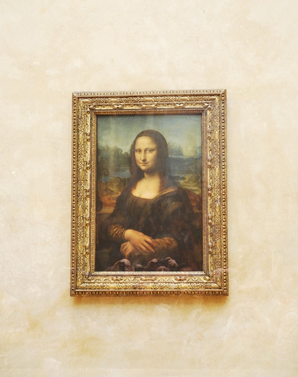 Мона лиза фото из лувра