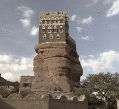 Дар аль Хайяр - замок, построенный на скале