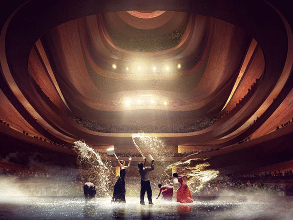 Busan Opera House Competition – проект-победитель от норвежских архитекторов  