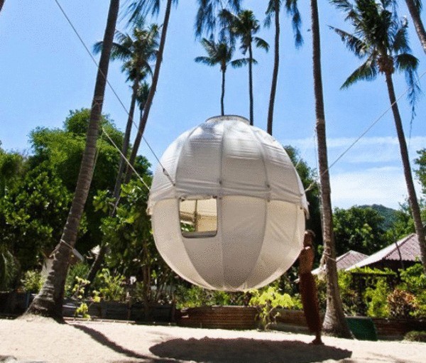 Необычный дом Cocoon Tree: отдыхаем на природе 