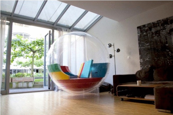 Необычный дом: прозрачный пузырь Cocoon 1 для гармоничной жизни