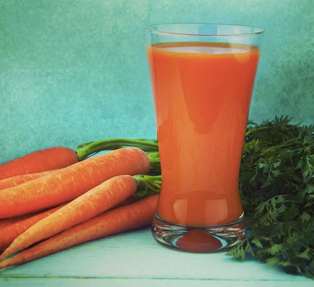 Лечение морковным соком