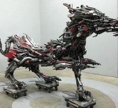 Металлоломные скульптуры от Steel Pond Studios