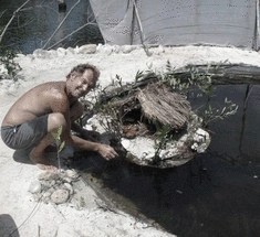 Остров Ричарда из пластиковых бутылок
