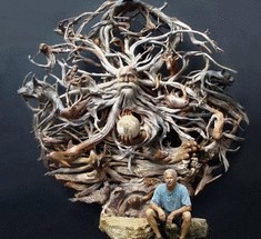 Самая сложная скульптура из дерева