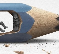 Потрясающие 3D микро-скульптуры из карандаша и грифеля
