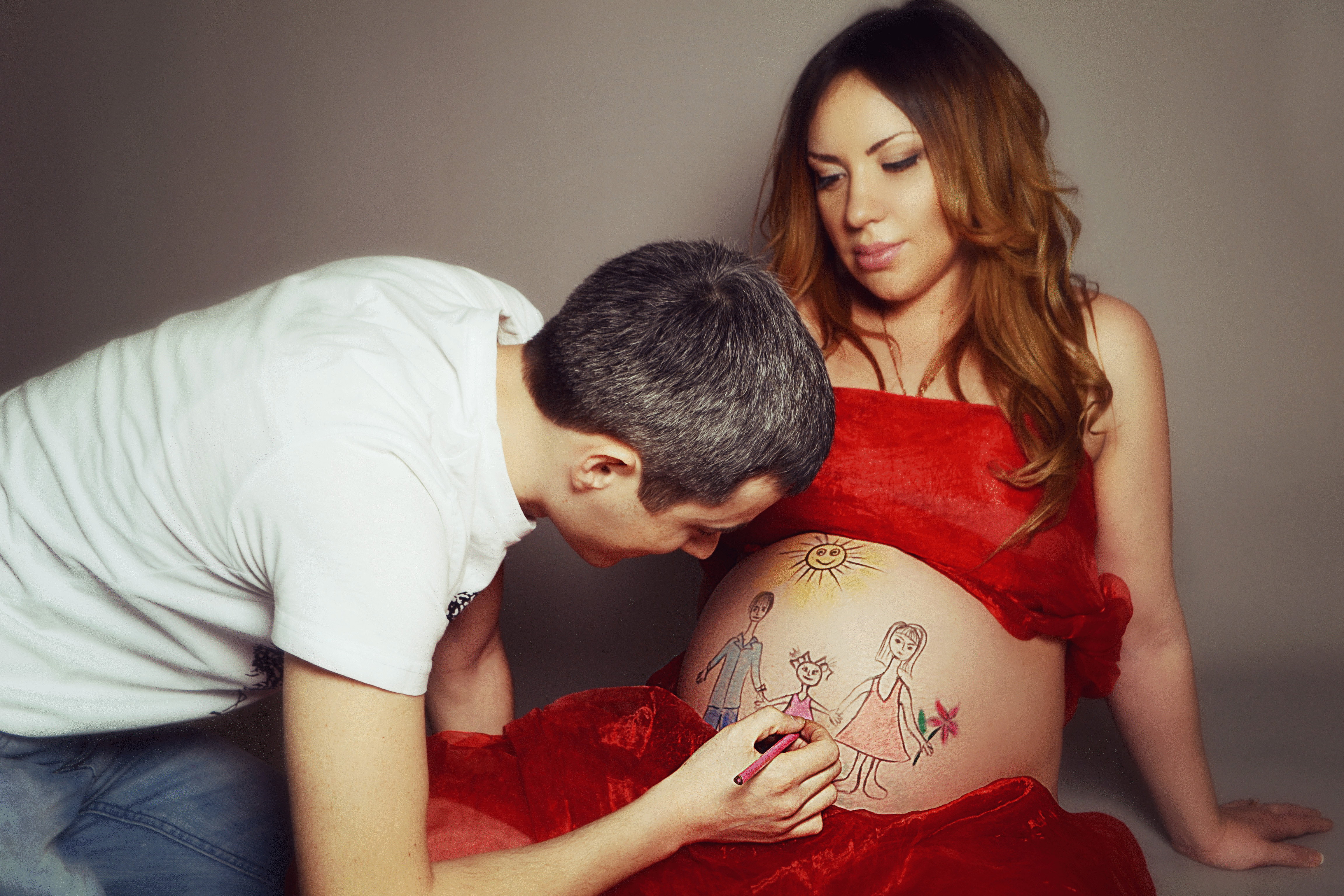 Как девушка беременеет от парня фото