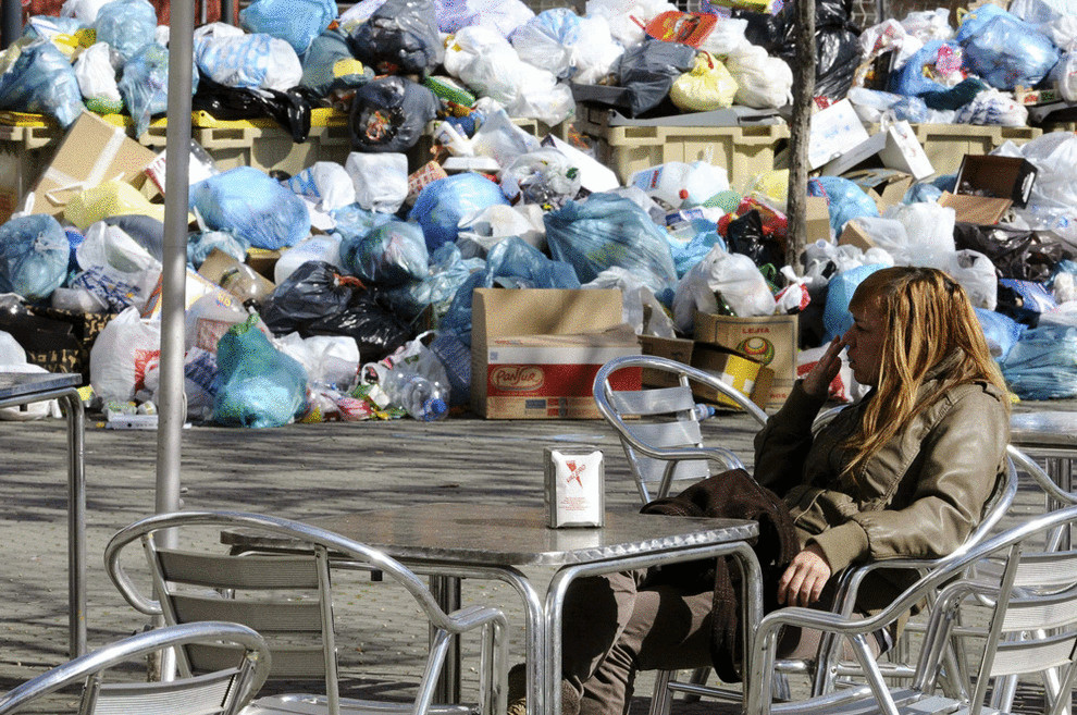 Ошеломляющий город мусора в Мехико