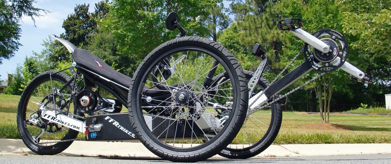 Трехколесные электрические велосипеды Outrider, которые развивают невероятную скорость