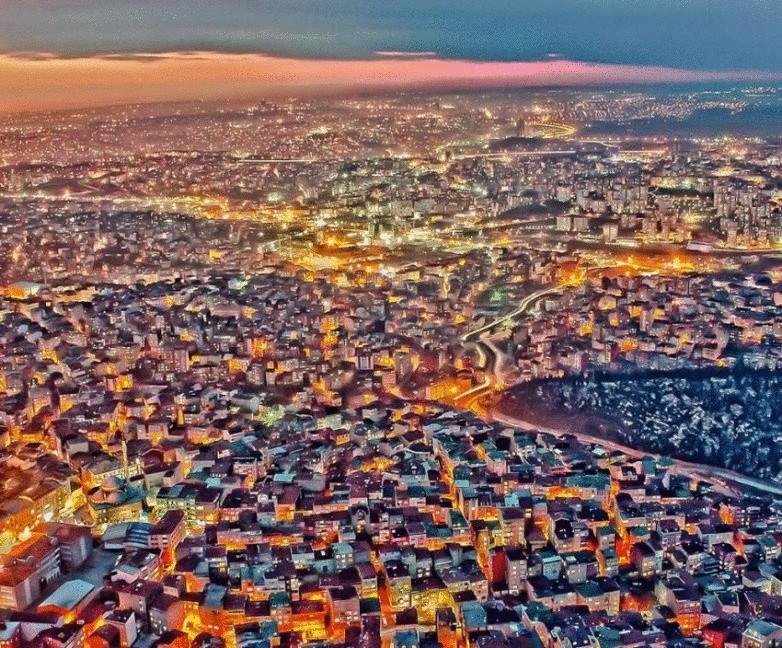 Потрясающие снимки городов с высоты птичьего полета