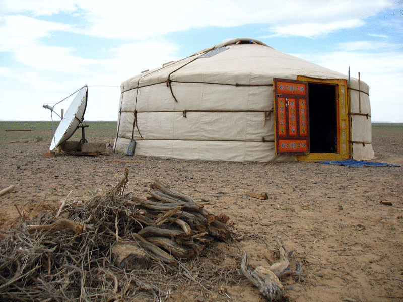 Монгольские кочевники переходят на альтернативную энергию