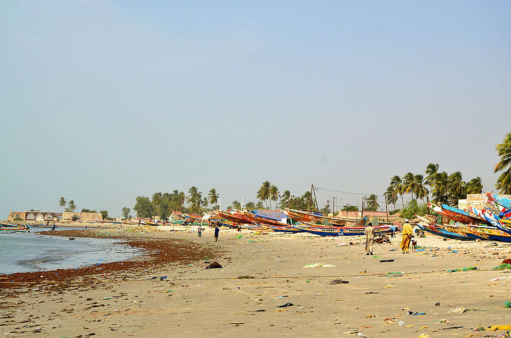 В Сенегале существует необычный остров из ракушек