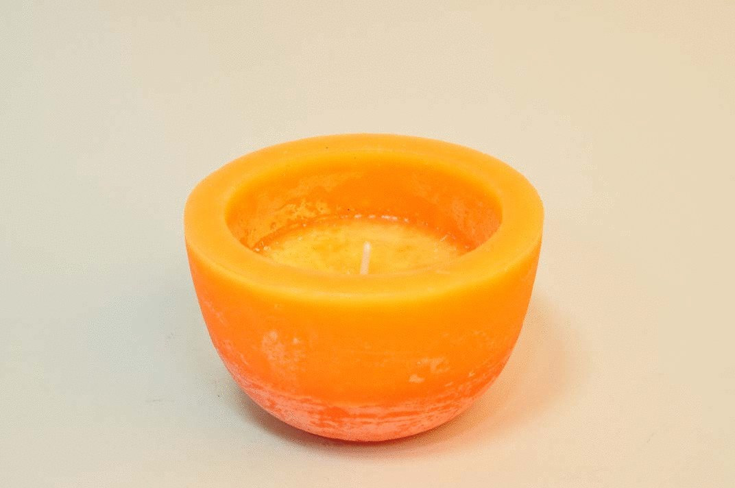 Как сделать свечу из апельсина