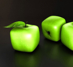 Нетривиальный способ почистить яблоки 