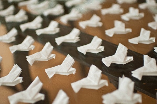Dovely Tea — чайные пакетики в стиле оригами