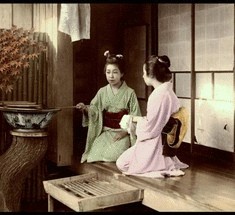 Фотографии  Японии в цвете  возрастом 100 лет
