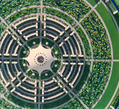 Планировка идеального города, разработанная Жаком Фреско