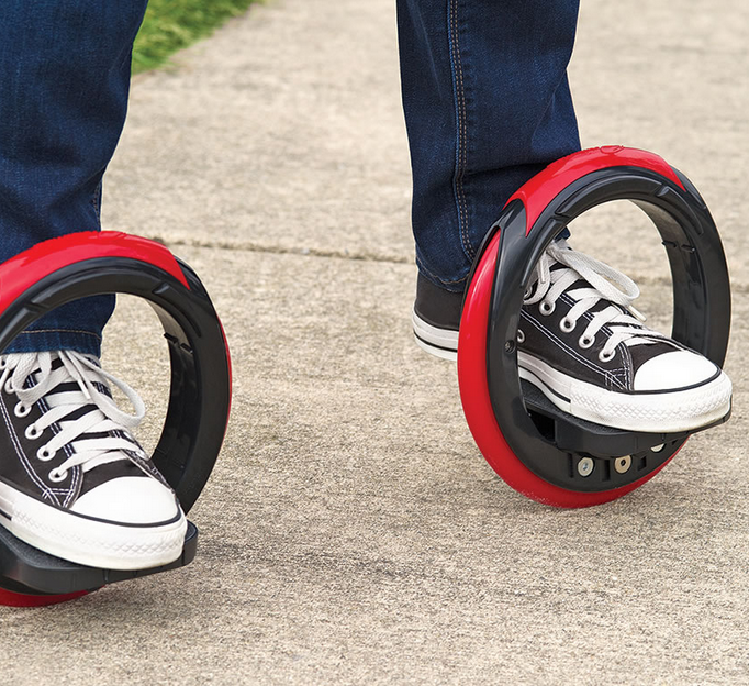 Скейт the Sidewinding circular Skates. Необычные средства передвижения. Кольцевой скейт. Крутые вещи.