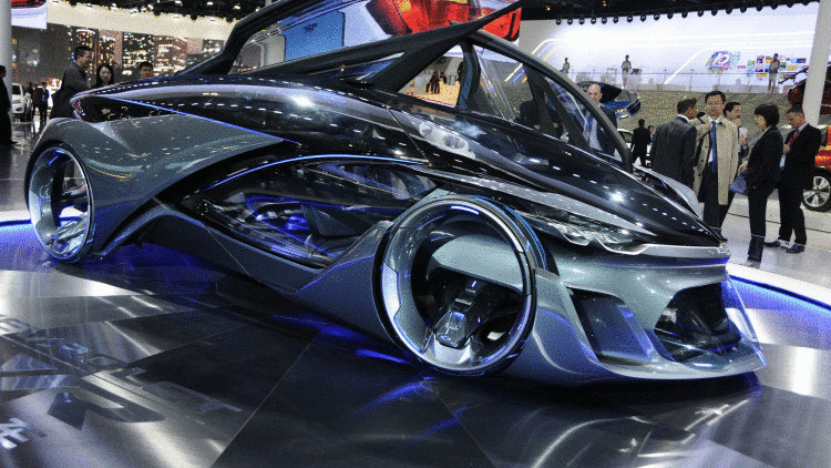 Chevrolet FNR — концепт автомобиля будущего
