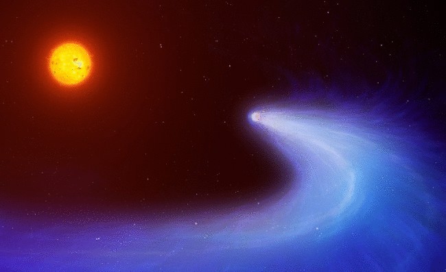 Учёные обнаружили странную планету, маскирующуюся под комету