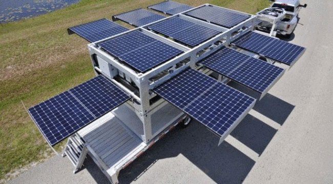 Солнечная станция размером с грузовик
