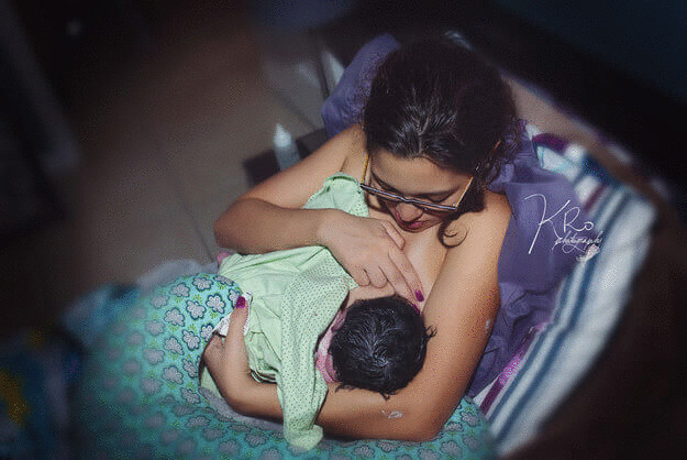 Невероятно красивый фоторепортаж - рождения ребенка дома