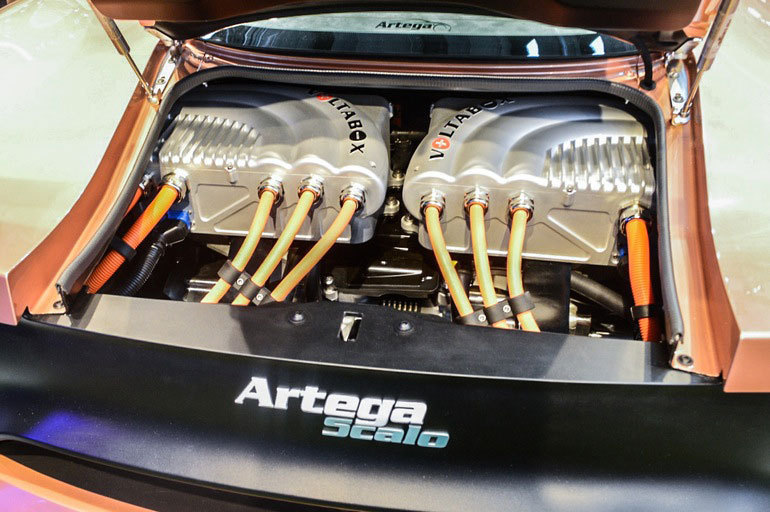 Artega Scalo - немецкий электрический спорткар представлен на автосалоне во Франкфурте