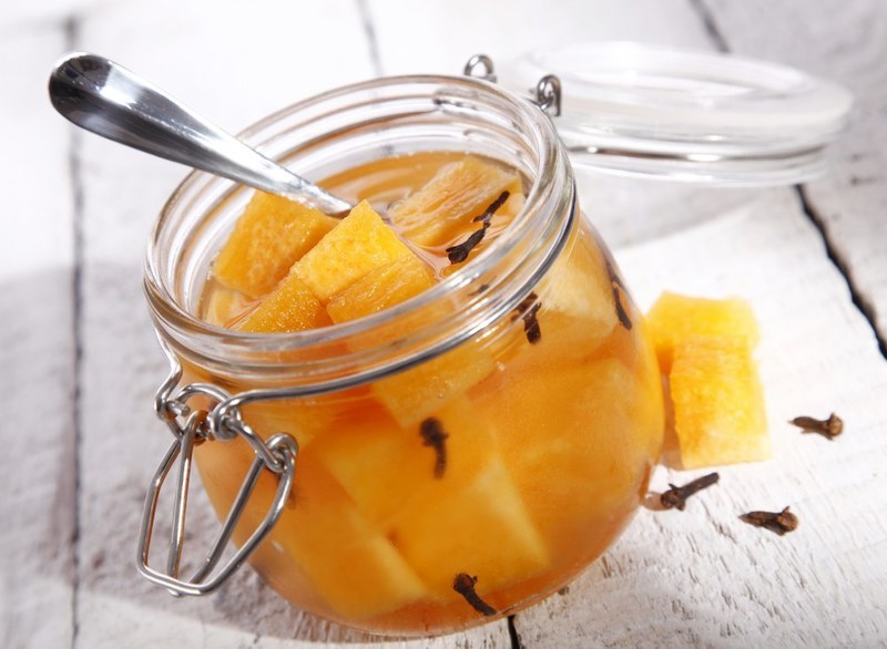 Нетривиальный рецепт маринованной тыквы — "эстонский ананас"