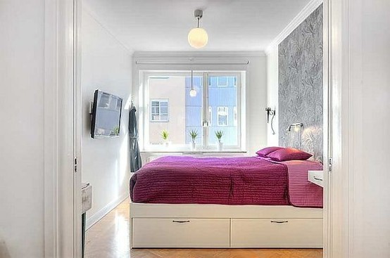Уютная спальня в малогабаритке: 10 лучших дизайн-хаков